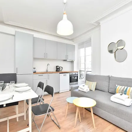 公寓 Charming 1br 4p - Louvre Museum 巴黎