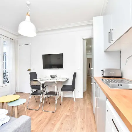 Charming 1br 4p - Louvre Museum 公寓 *