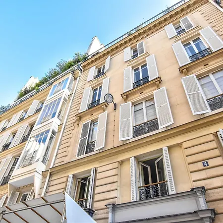 公寓 Charming 1br 4p - Louvre Museum *